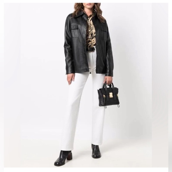 3.1 Phillip Lim Mini Pashli Red - RARE - SMOOTH LEATHER - Picture 5 of 5